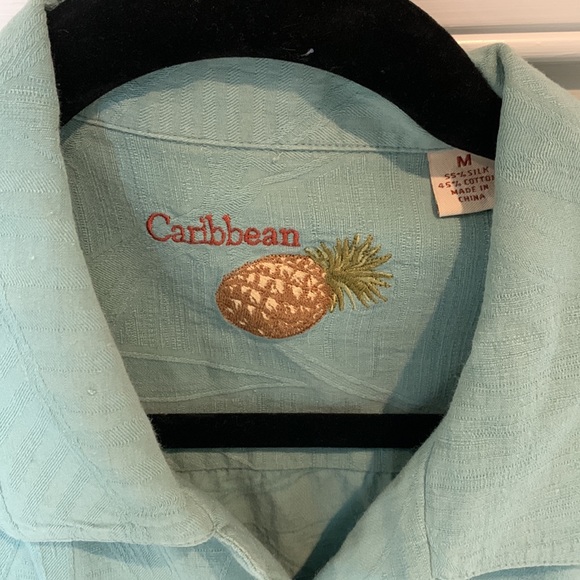 Caribbean Pineapple button up - Picture 2 of 3